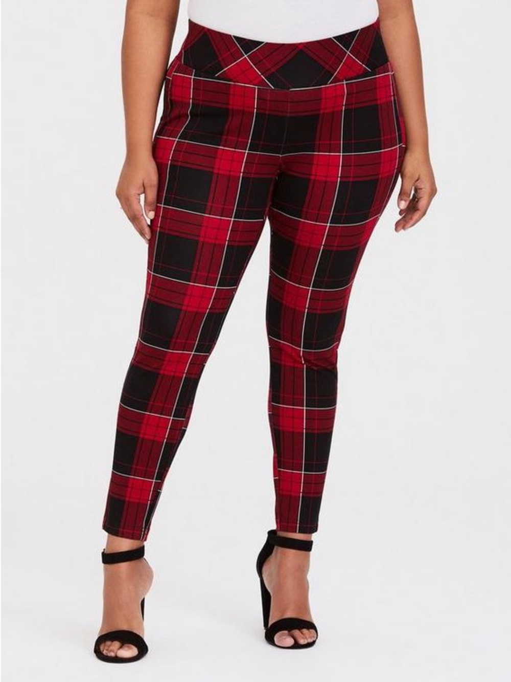 NWT Torrid Plaid Crop Pixie Pants